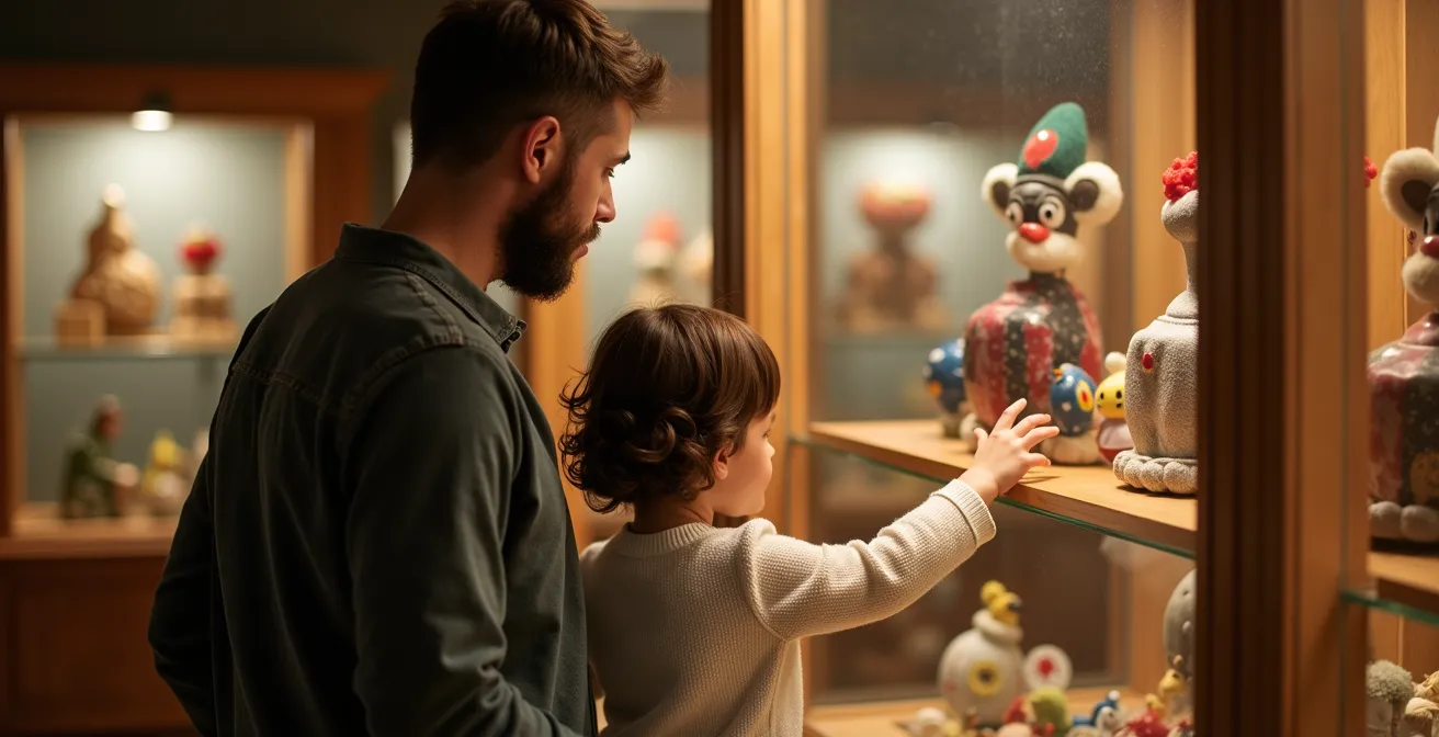 Kinderen ontdekken interactieve speelgoedcollectie in museum