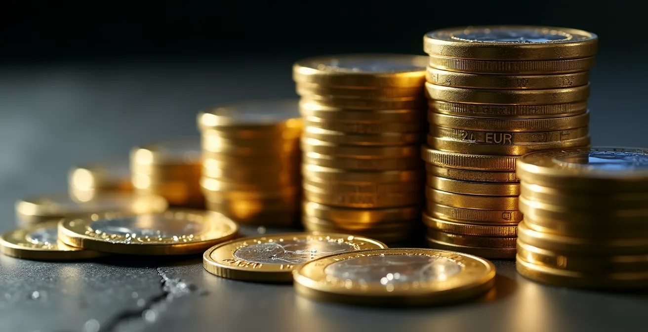 Tijdslijn visualisatie van liquidatiereserve strategie voor Belgische KMO